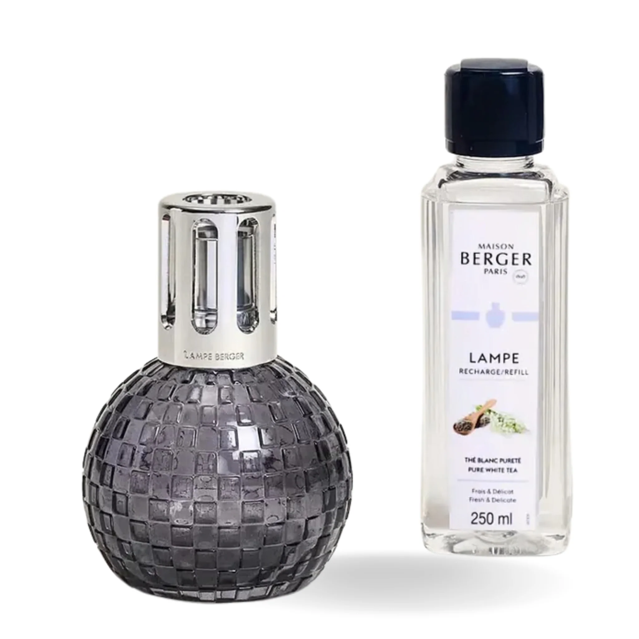 DISCO Smoky Grey Lampe Gift Set by Maison Berger - Image 4