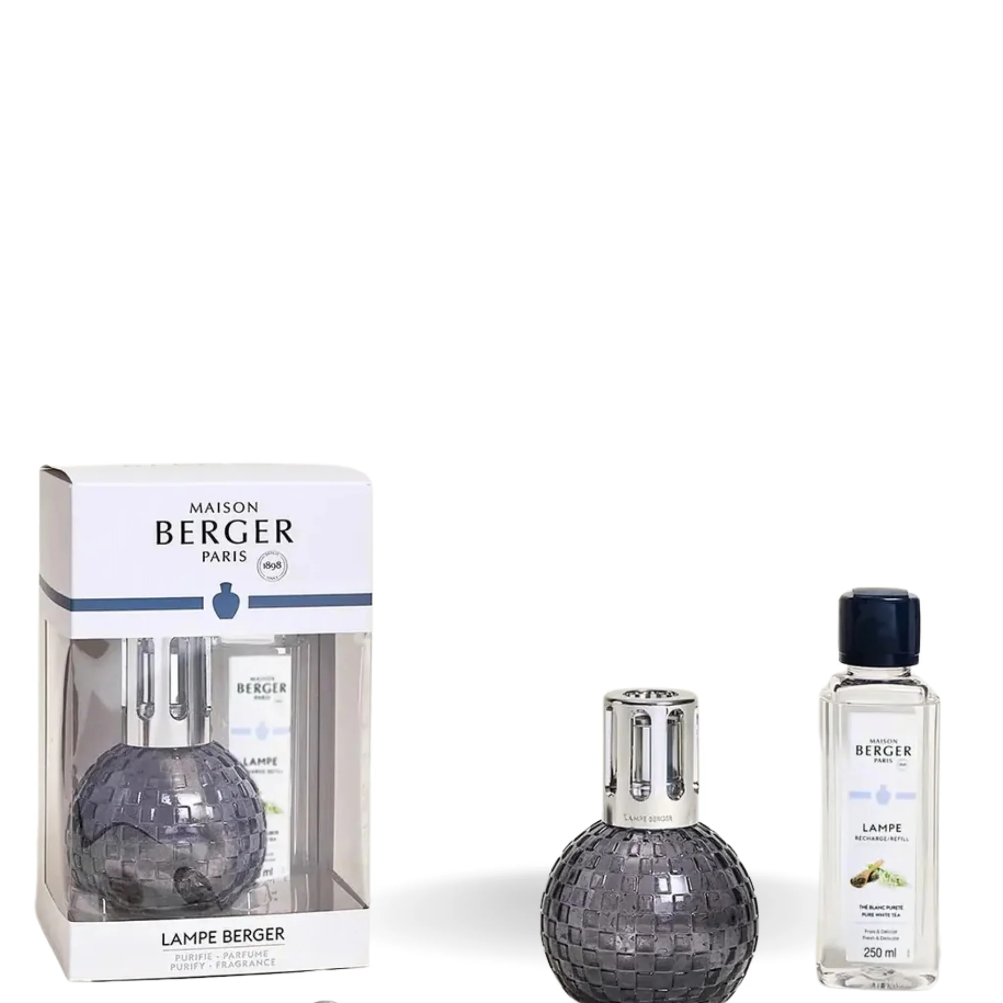 DISCO Smoky Grey Lampe Gift Set by Maison Berger - Image 6