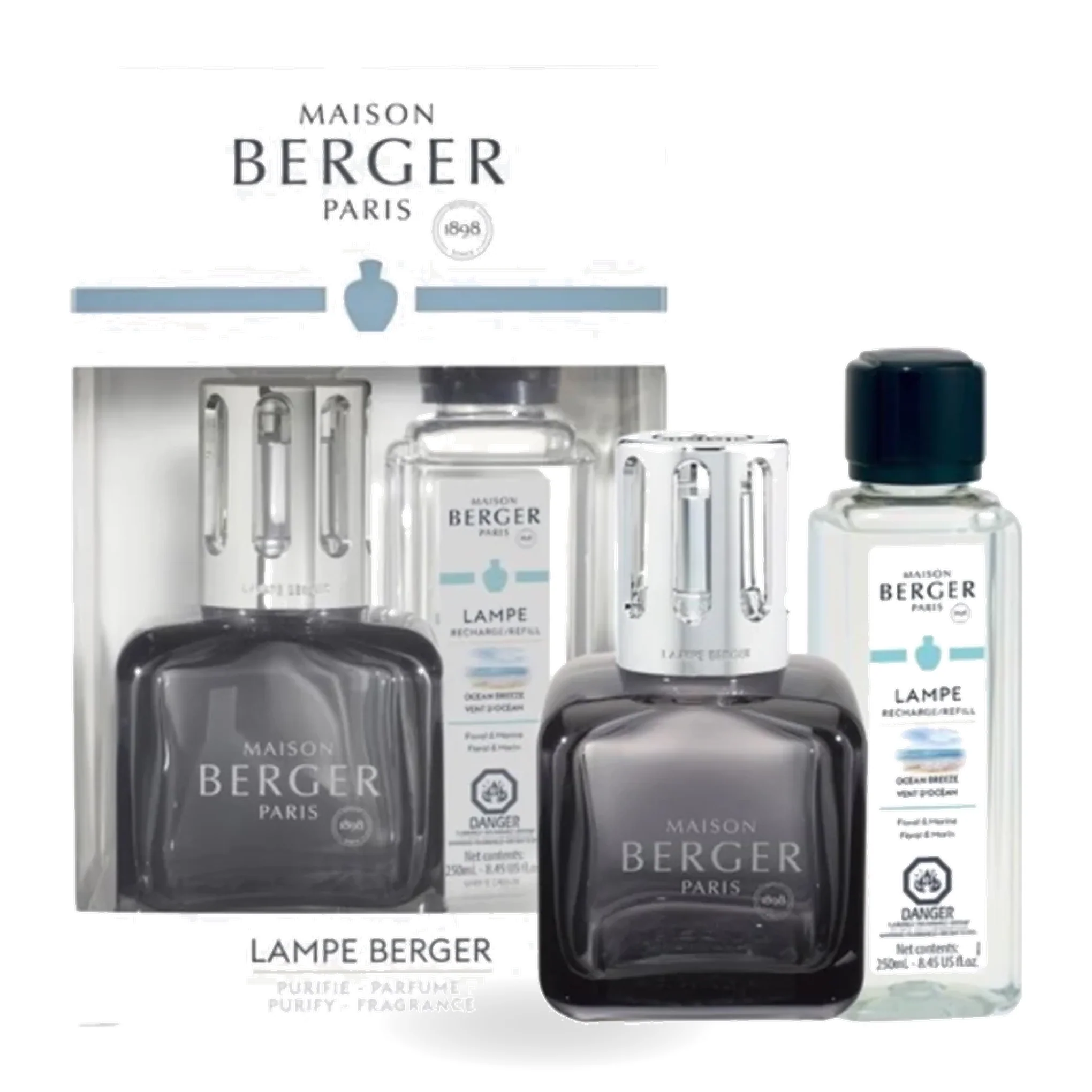 ICE CUBE Grey Lampe Gift Set By Maison Berger - Image 3