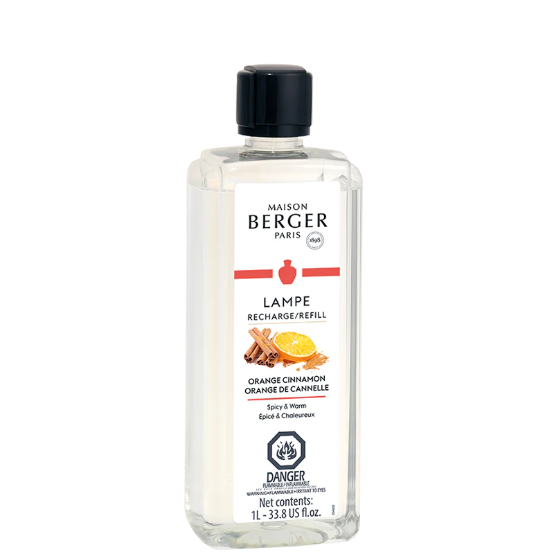 Orange Cinnamon - Lampe Maison Berger Fragrance - 1 Litre