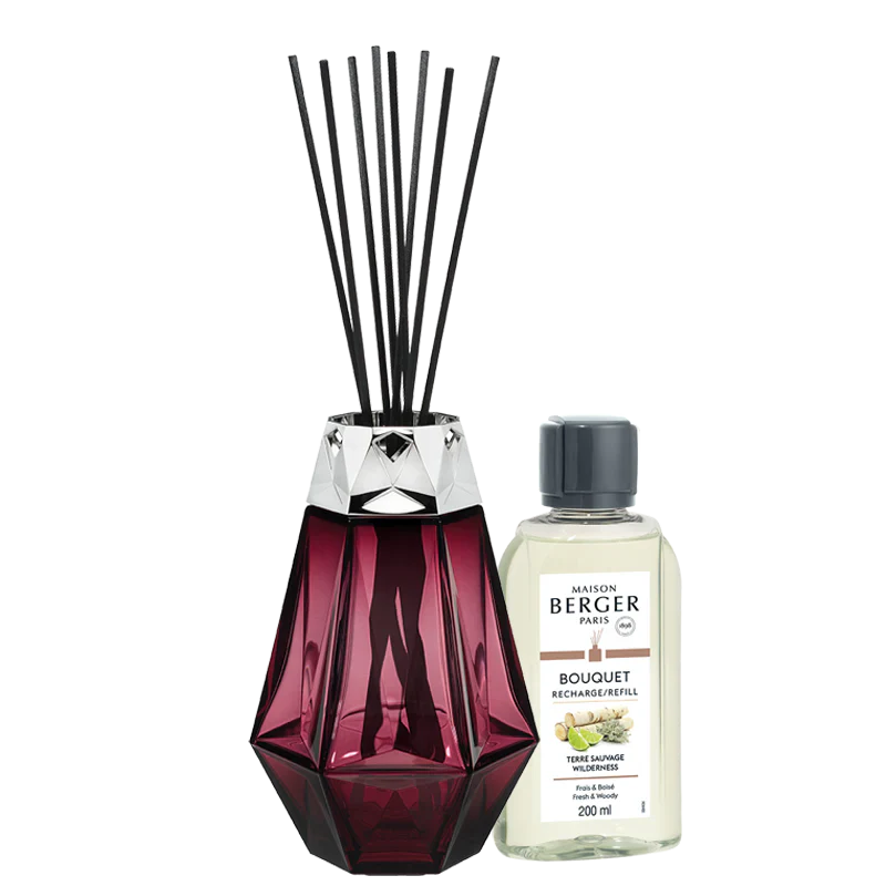 WILDERNESS PRISME RED Reed Bouquet by Parfum Lampe Berger -SALE - Image 2